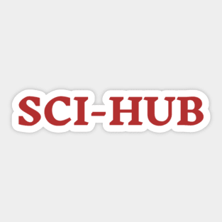 Scihub Sticker